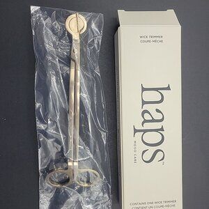 Candle Wick Trimmer Haps Mood Care Gold Plated Stainless Steel 7in Sealed NEW